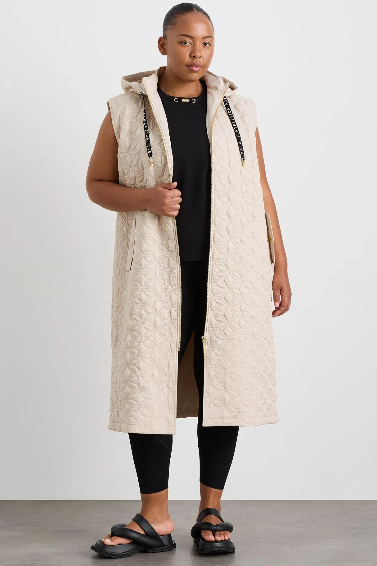 longline_sleeveless_jacket__11.webp Outlet Aje ATHLETICA Longline Sleeveless Jacket 703 Moonstone Grey