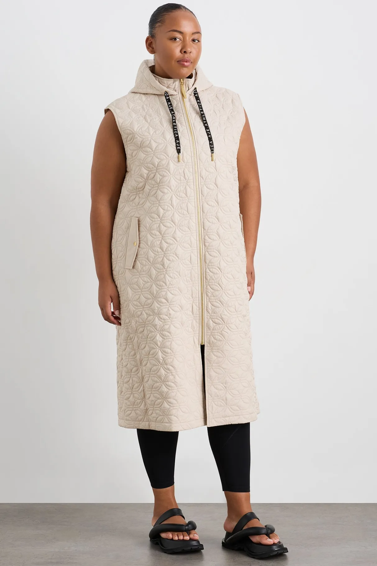 longline_sleeveless_jacket__12.webp Outlet Aje ATHLETICA Longline Sleeveless Jacket 703 Moonstone Grey