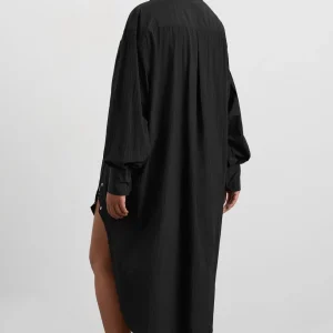 Outlet Aje ATHLETICA Longline Windbreaker Shirt 438 Black