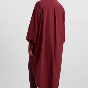 Flash Sale Aje ATHLETICA Longline Windbreaker Shirt 438 Red Currant