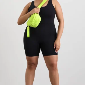 Flash Sale Aje ATHLETICA Mesh Back Bike Catsuit 807 Black