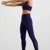Flash Sale Aje ATHLETICA Mesh Inset 7/8 Legging 228 Navy