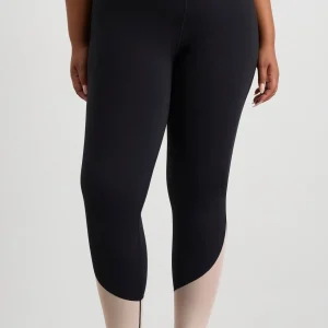 Discount Aje ATHLETICA Mesh Inset 7/8 Legging 228 Black Light Blush