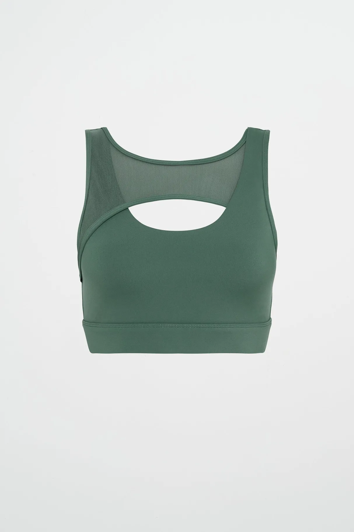 mesh_keyhole_front_bra__1.webp New Aje ATHLETICA Mesh Keyhole Front Bra 371 Moss Green