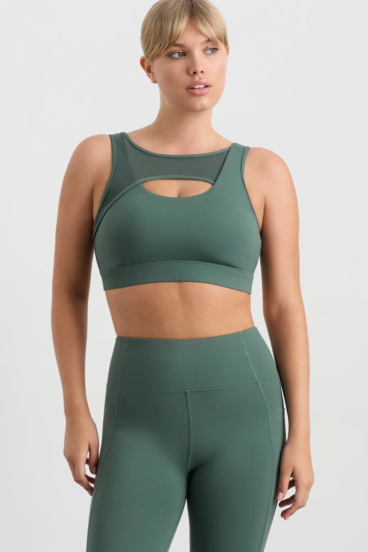 mesh_keyhole_front_bra__6.webp New Aje ATHLETICA Mesh Keyhole Front Bra 371 Moss Green