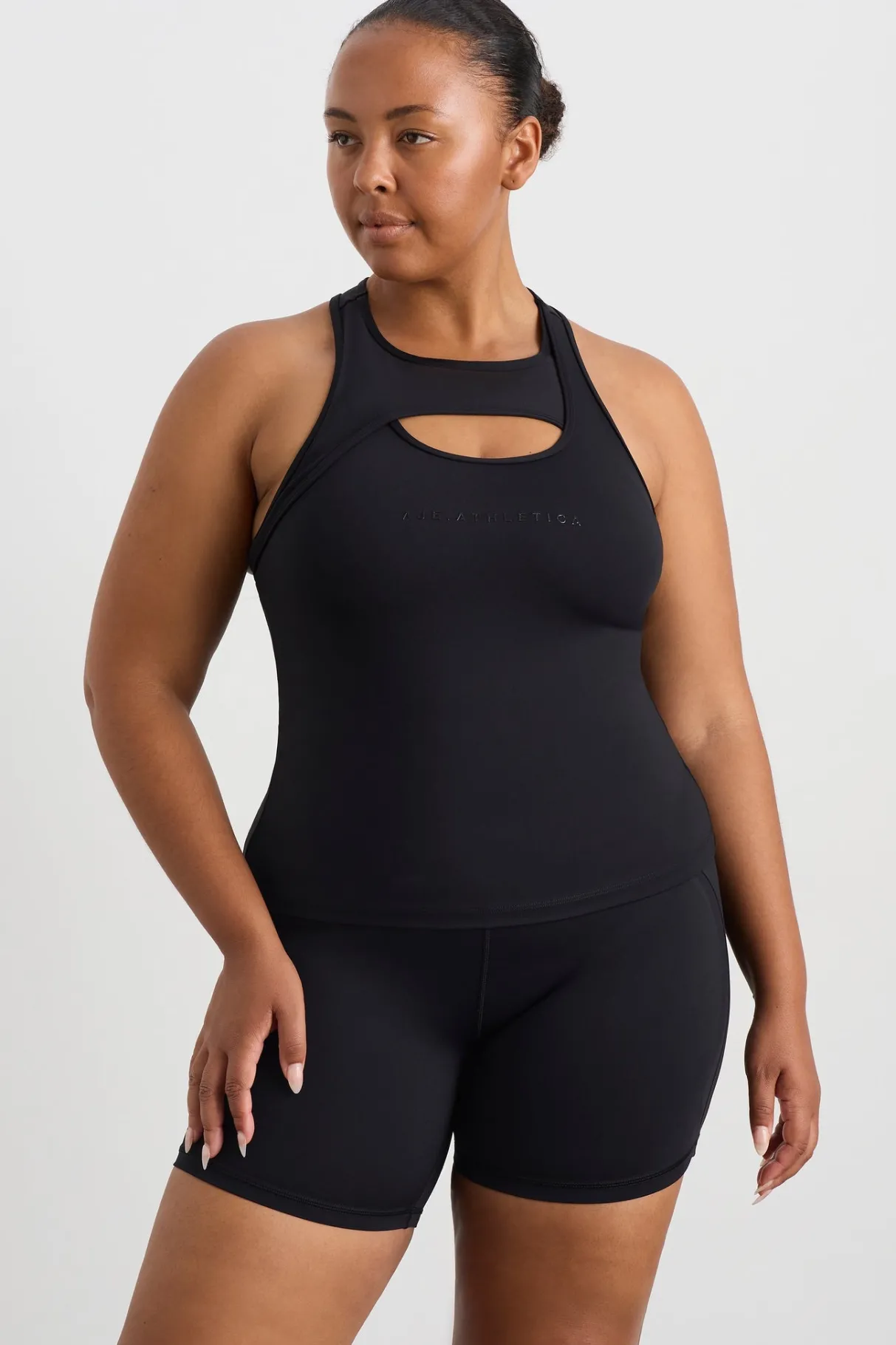 mesh_keyhole_tank__11.webp Cheap Aje ATHLETICA Mesh Keyhole Tank 154 Black