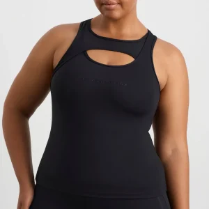 Cheap Aje ATHLETICA Mesh Keyhole Tank 154 Black