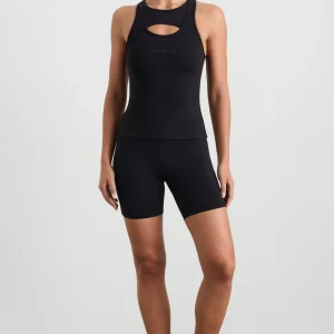 Cheap Aje ATHLETICA Mesh Keyhole Tank 154 Black