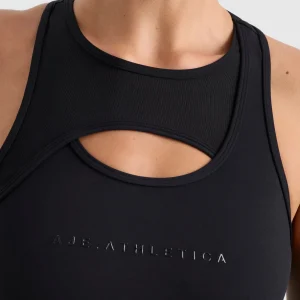 Cheap Aje ATHLETICA Mesh Keyhole Tank 154 Black