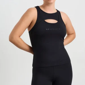 Cheap Aje ATHLETICA Mesh Keyhole Tank 154 Black