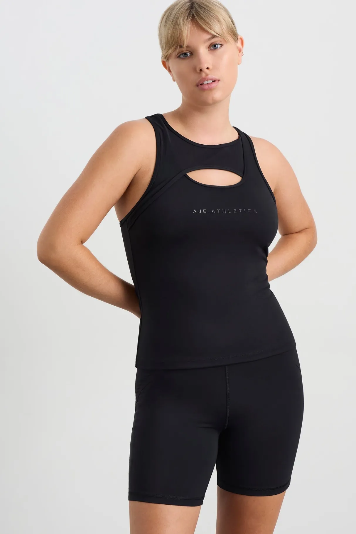 mesh_keyhole_tank__6.webp Cheap Aje ATHLETICA Mesh Keyhole Tank 154 Black