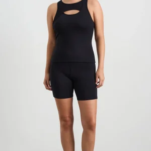 Cheap Aje ATHLETICA Mesh Keyhole Tank 154 Black