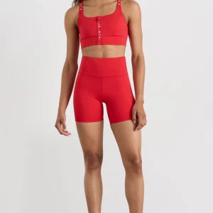 Shop Aje ATHLETICA Mesh Racer Back Bra 304 Passionate Red