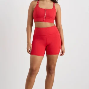 Shop Aje ATHLETICA Mesh Racer Back Bra 304 Passionate Red