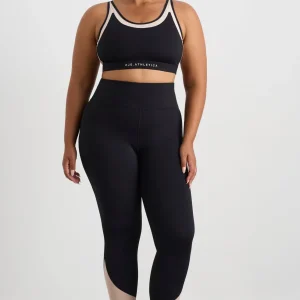 Cheap Aje ATHLETICA Mesh Racer Bra 365 Black Light Blush
