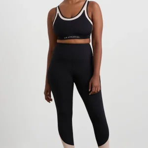 Cheap Aje ATHLETICA Mesh Racer Bra 365 Black Light Blush