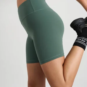 Best Sale Aje ATHLETICA Mid Bike Shorts 636 Moss Green
