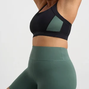 Best Sale Aje ATHLETICA Mid Bike Shorts 636 Moss Green