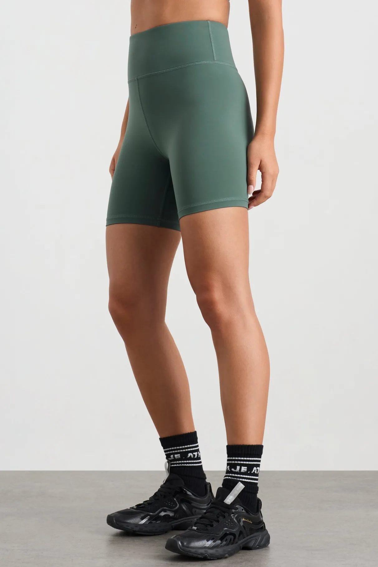 mid_bike_shorts__2.webp Best Sale Aje ATHLETICA Mid Bike Shorts 636 Moss Green