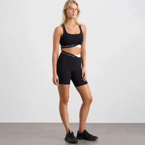 Best Sale Aje ATHLETICA Mid Cross Over Bike Shorts 607 Black/White