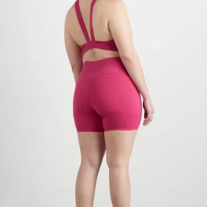 Cheap Aje ATHLETICA Mid Length Bike Short 626 Berry