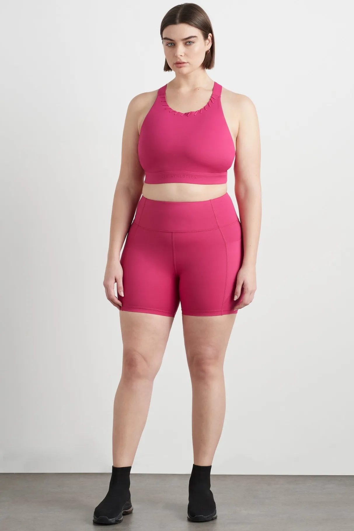 mid_length_bike_short__9-1.webp Cheap Aje ATHLETICA Mid Length Bike Short 626 Berry
