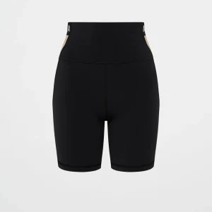 Best Aje ATHLETICA Mid Length Logo Bike Short 250 Black/Dune
