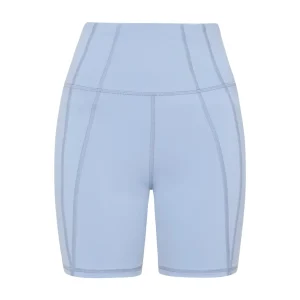 Cheap Aje ATHLETICA Mid Length Logo Bike Short 612 Steel Blue