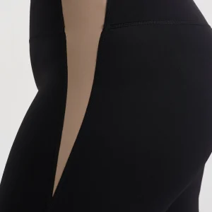 Best Aje ATHLETICA Mid Length Logo Bike Short 250 Black/Dune