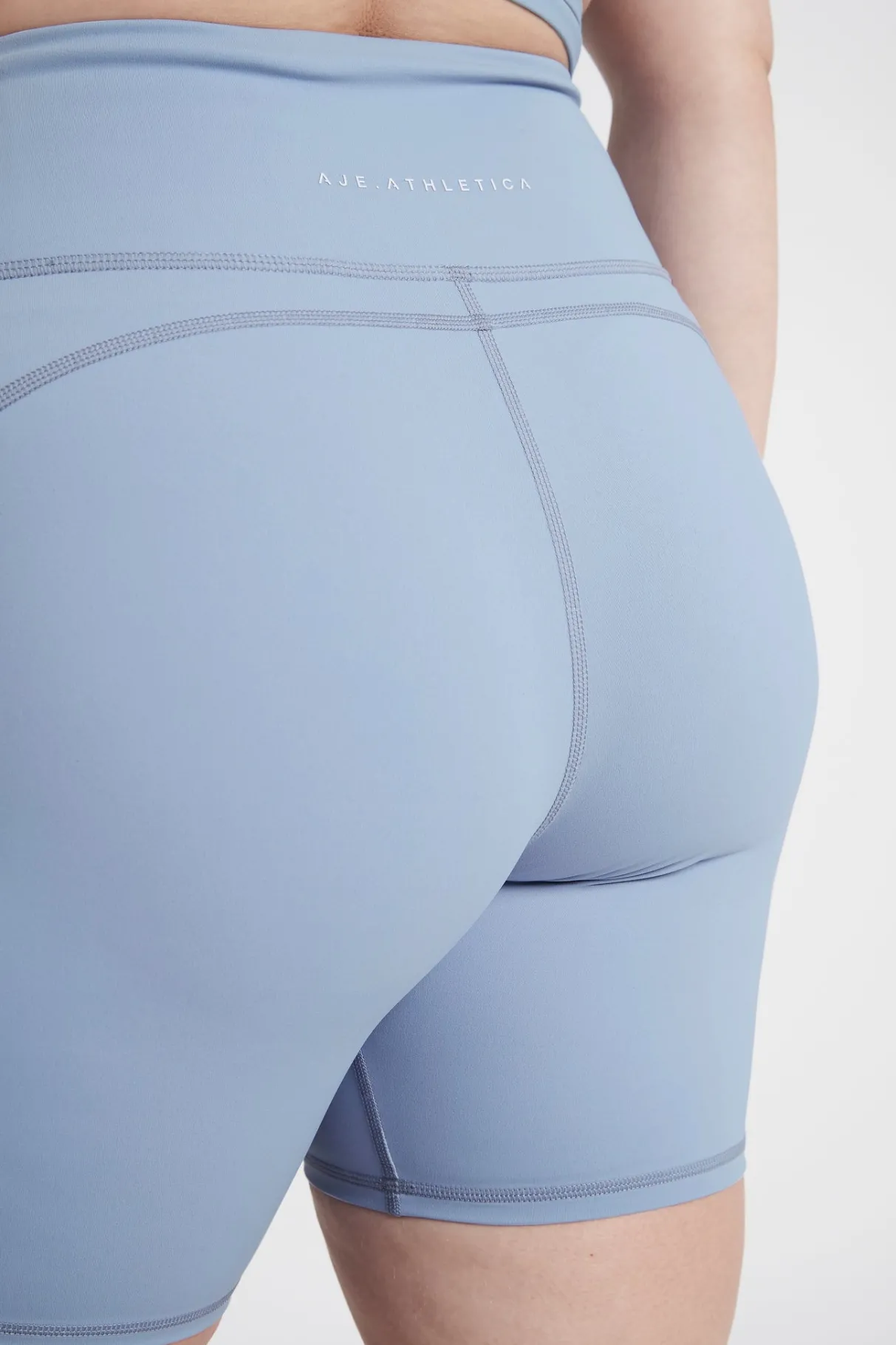 mid_length_logo_bike_short__13.webp Cheap Aje ATHLETICA Mid Length Logo Bike Short 612 Steel Blue