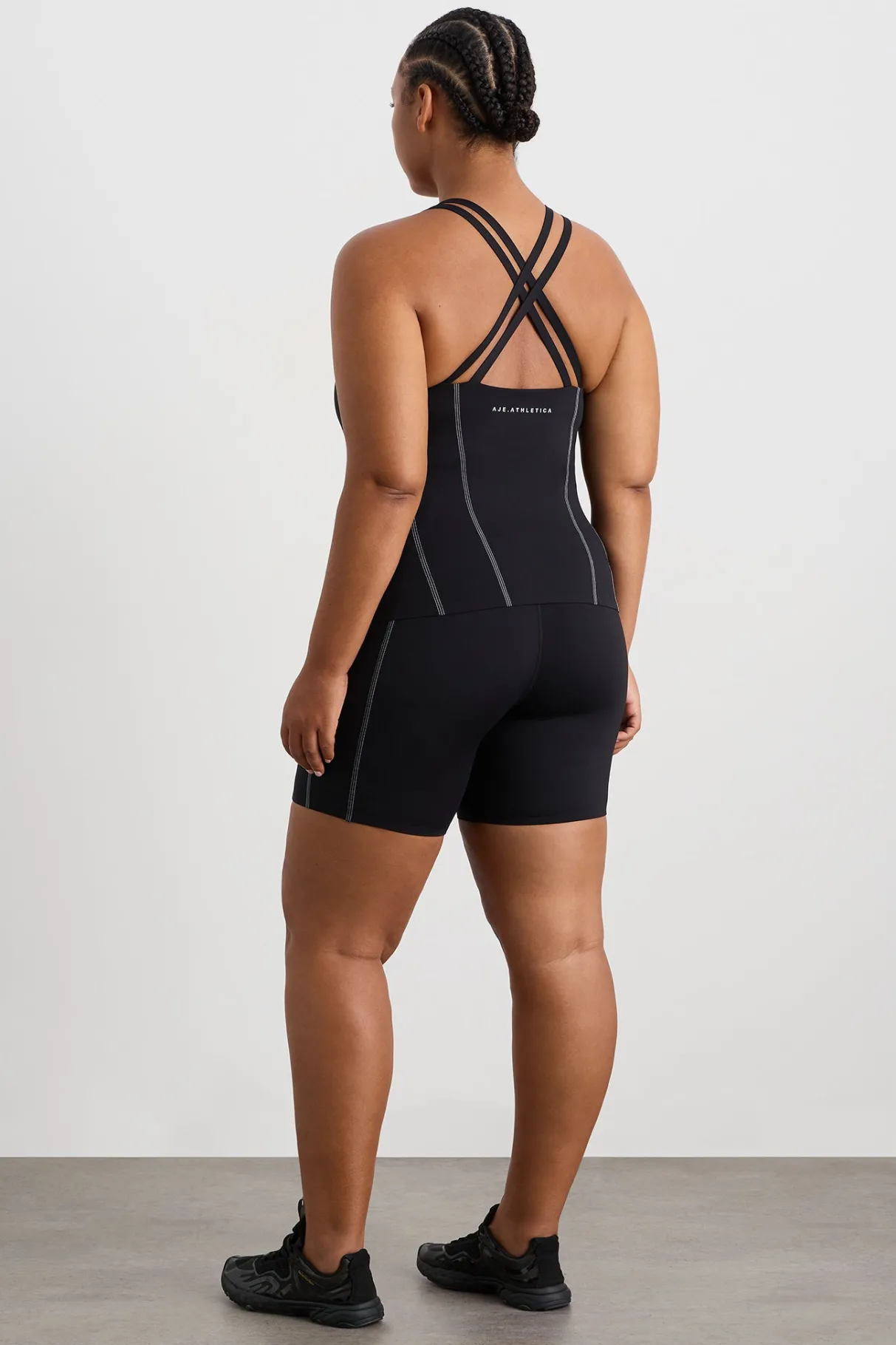mid_length_panel_shorts__14.webp New Aje ATHLETICA Mid Length Panel Shorts 615 Black