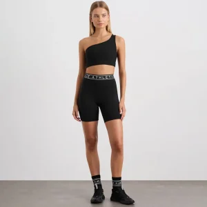 Flash Sale Aje ATHLETICA Mid Logo Elastic Shorts 607 Black