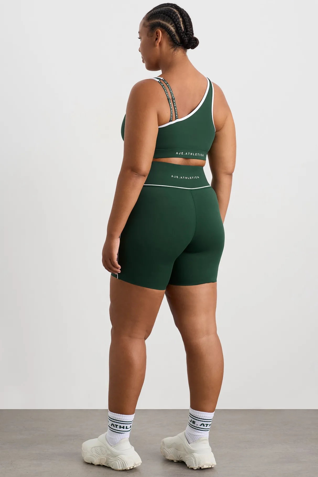 mid_piped_bike_shorts__14.webp Cheap Aje ATHLETICA Mid Piped Bike Shorts 607 Pine Green White