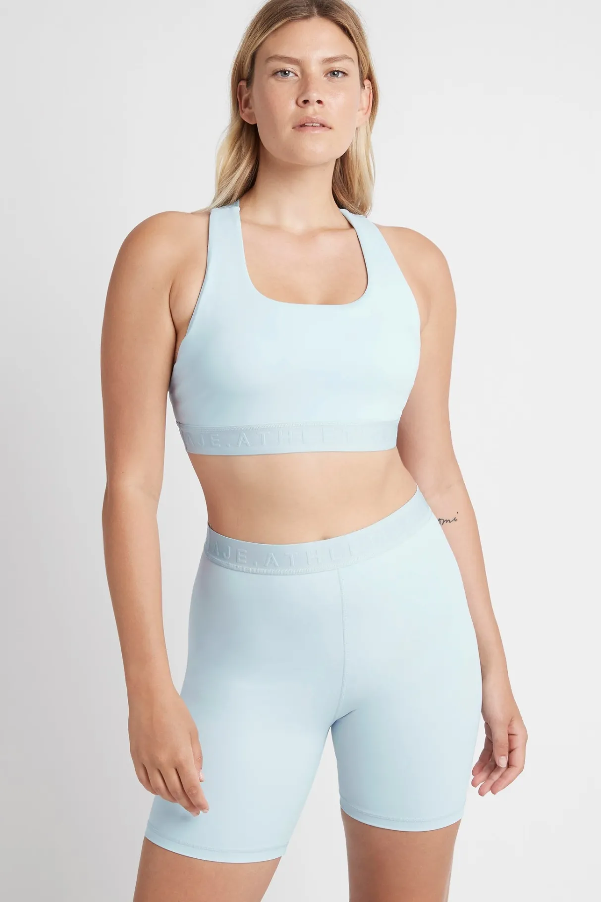 mid_rise_logotape_shorts__6.webp Fashion Aje ATHLETICA Mid Rise Logotape Shorts 607 Ice Blue