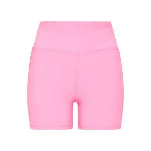 Outlet Aje ATHLETICA Mid-Rise Logo Bike Shorts 610 Dahlia Pink