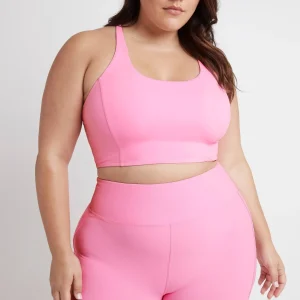 Outlet Aje ATHLETICA Mid-Rise Logo Bike Shorts 610 Dahlia Pink