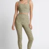 Shop Aje ATHLETICA Monogram High Rise 7/8 Legging 203 Sage/Forest Green