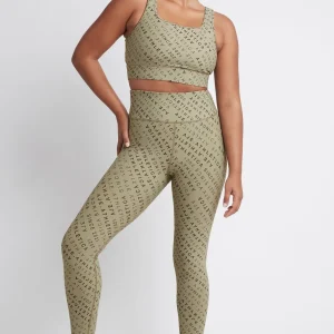 Shop Aje ATHLETICA Monogram High Rise 7/8 Legging 203 Sage/Forest Green