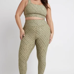 Shop Aje ATHLETICA Monogram High Rise 7/8 Legging 203 Sage/Forest Green