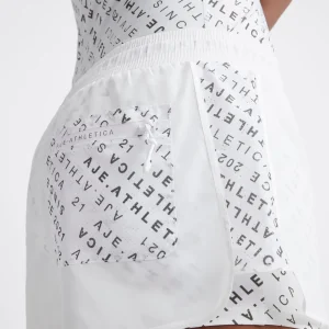 Best Aje ATHLETICA Monogram Logo Running Short 602 White/Forest Green