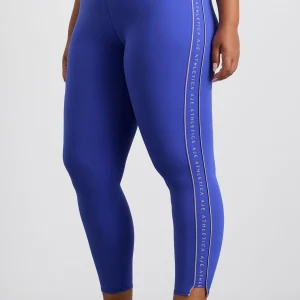 Cheap Aje ATHLETICA Notch Logo 7/8 Legging 240 Marine Blue Latte Beige