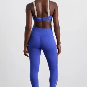 Cheap Aje ATHLETICA Notch Logo 7/8 Legging 240 Marine Blue Latte Beige