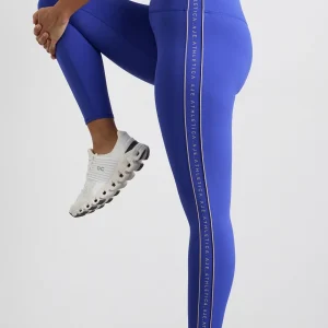 Cheap Aje ATHLETICA Notch Logo 7/8 Legging 240 Marine Blue Latte Beige