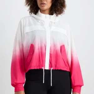 Store Aje ATHLETICA Ombre Hooded Spray Jacket 716 Ombre Pink