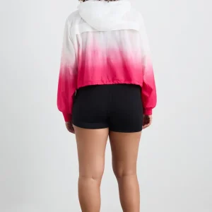 Store Aje ATHLETICA Ombre Hooded Spray Jacket 716 Ombre Pink