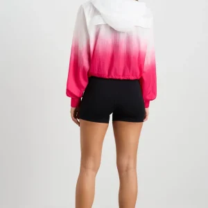 Store Aje ATHLETICA Ombre Hooded Spray Jacket 716 Ombre Pink