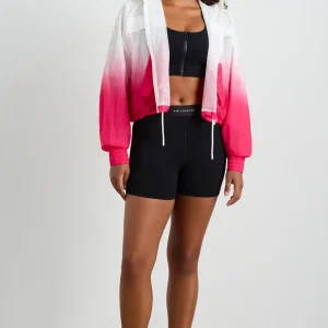 Store Aje ATHLETICA Ombre Hooded Spray Jacket 716 Ombre Pink