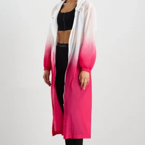 Best Sale Aje ATHLETICA Ombre Hooded Trench 783 Ombre Pink