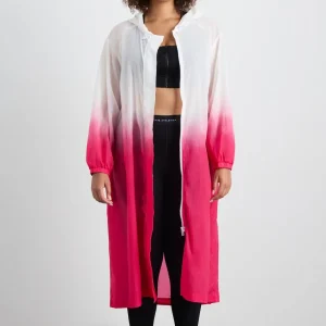 Best Sale Aje ATHLETICA Ombre Hooded Trench 783 Ombre Pink