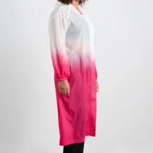 Best Sale Aje ATHLETICA Ombre Hooded Trench 783 Ombre Pink